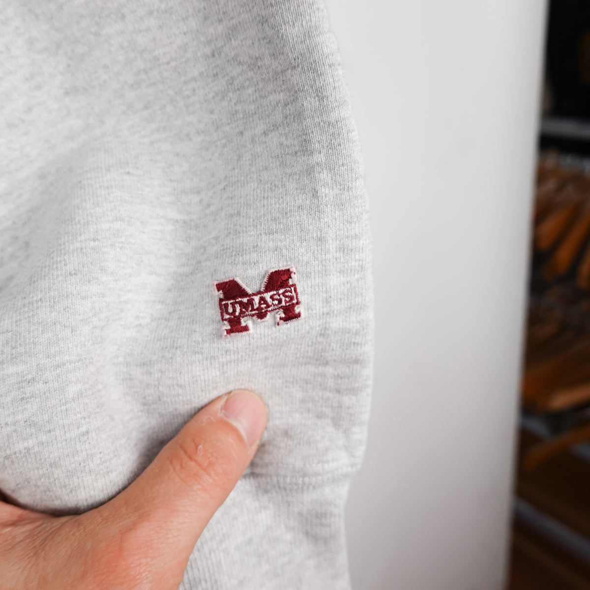Vintage University Of Massachusetts Hoodie - Size XL