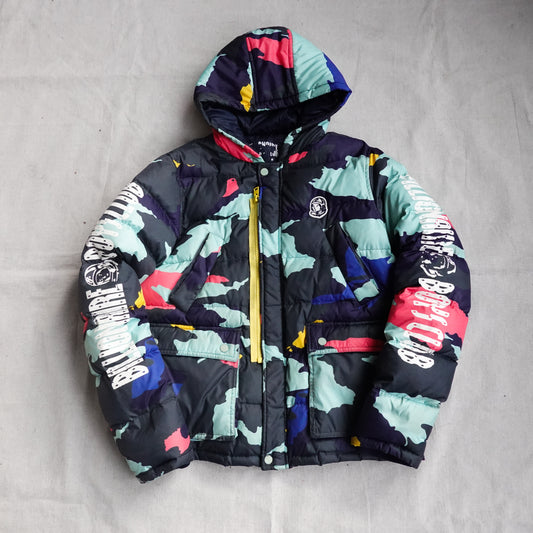 BBC Multi Color Puffer jacket - Size M