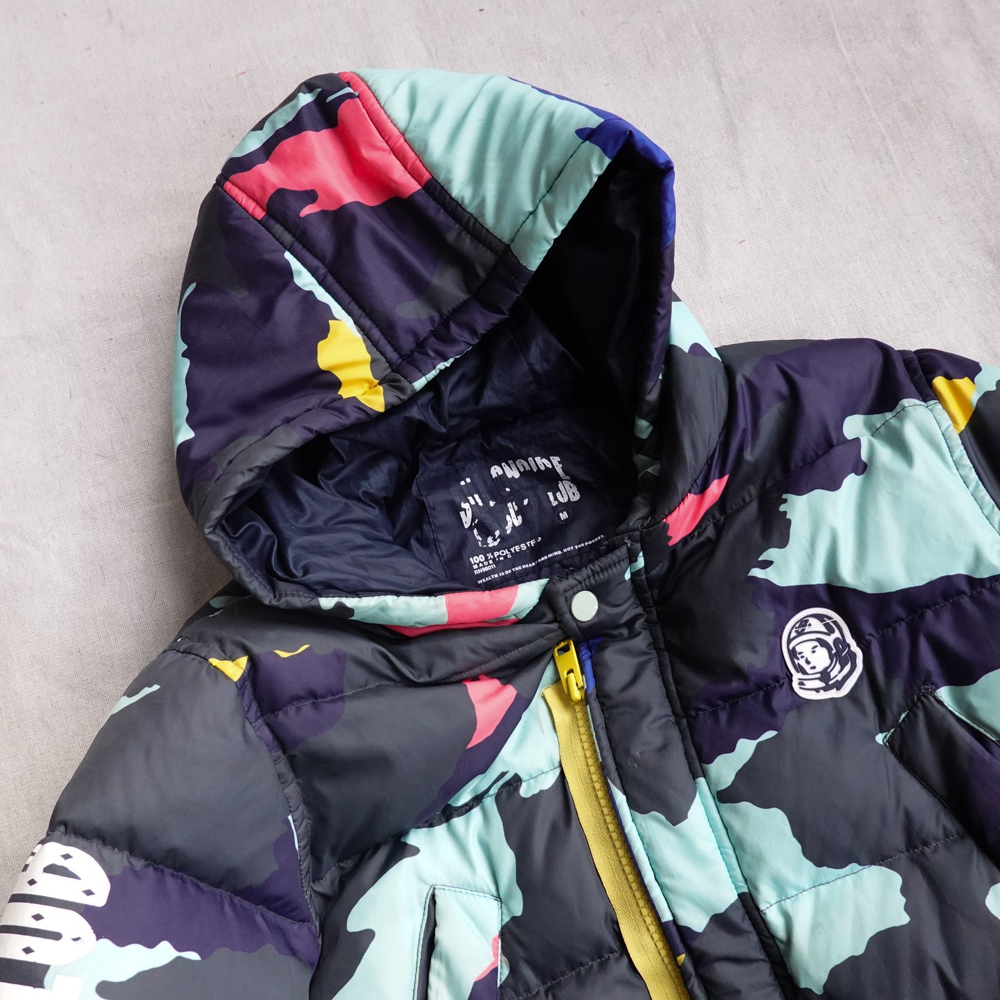 BBC Multi Color Puffer jacket - Size M