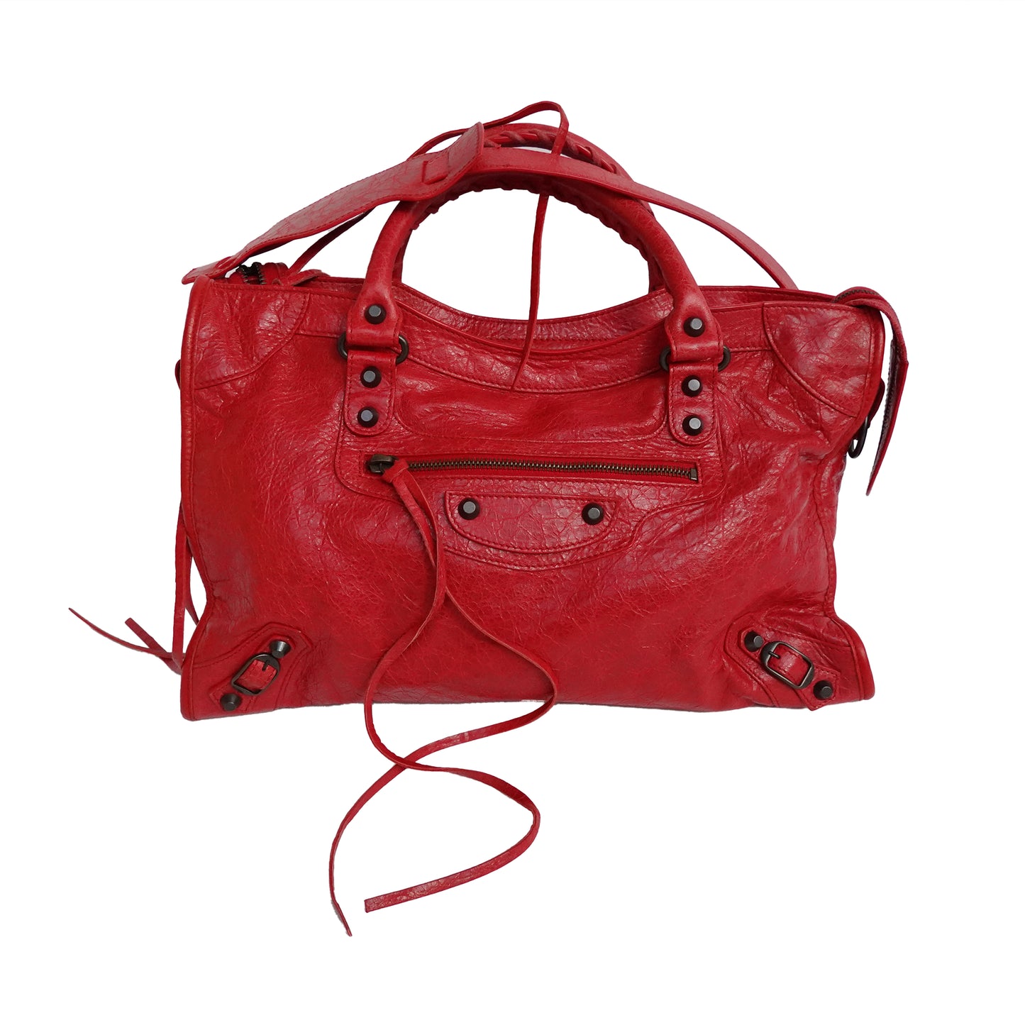 Balenciaga City First Bag Red