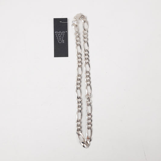21" 925 Silver Figaro Link Chain