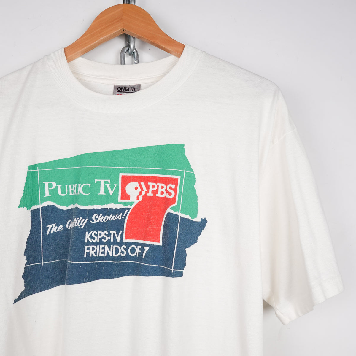 1990s PBS Public TV Tee - Size XL