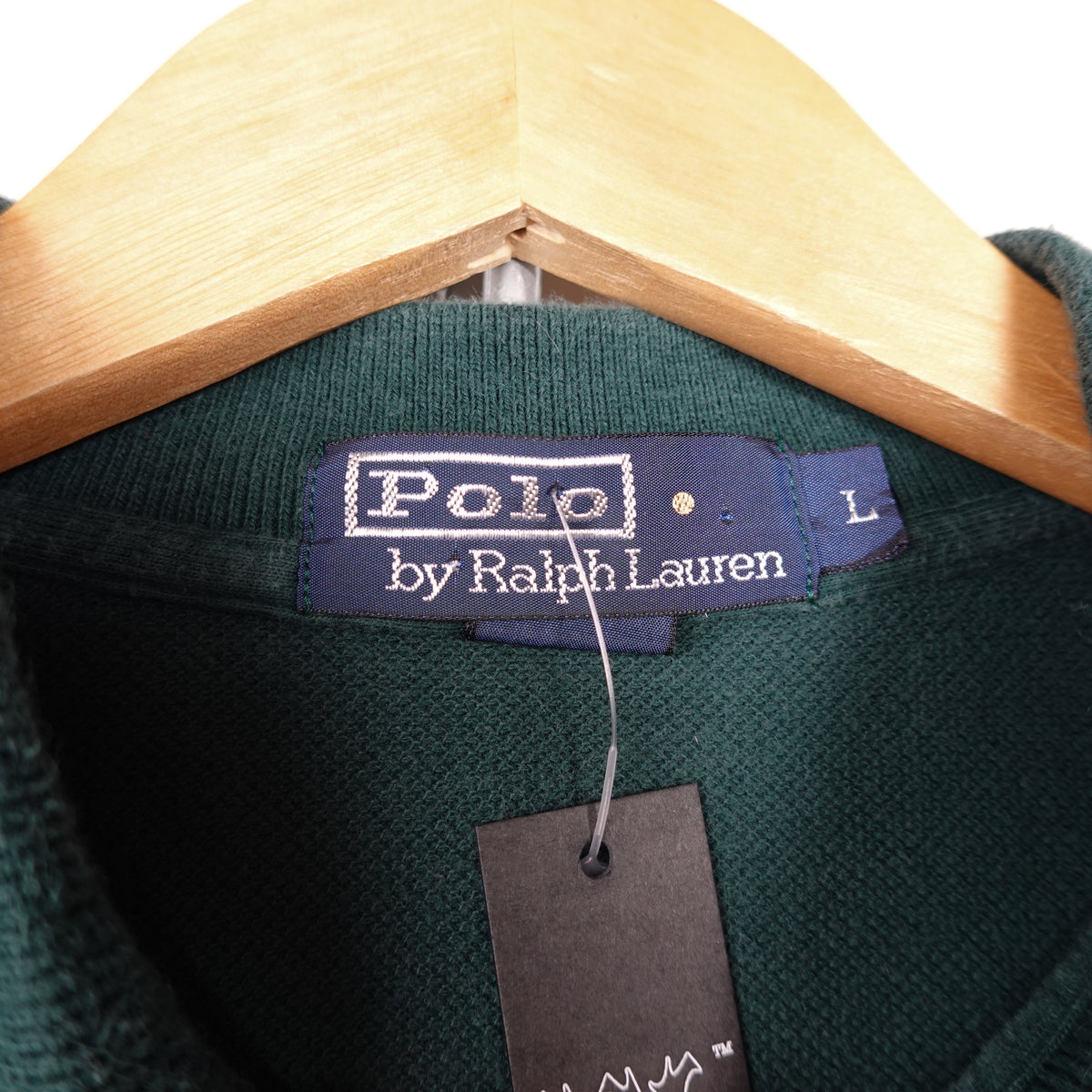 Polo RL Green L/S Shirt - Size L