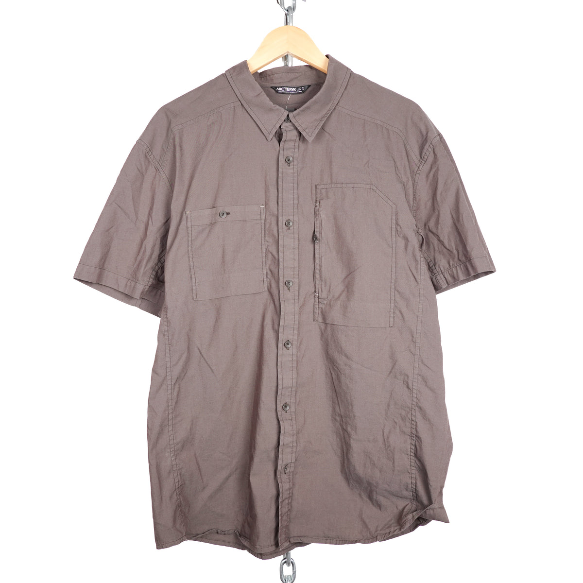 Arc'teryx Grey SS Button Up - Size XL