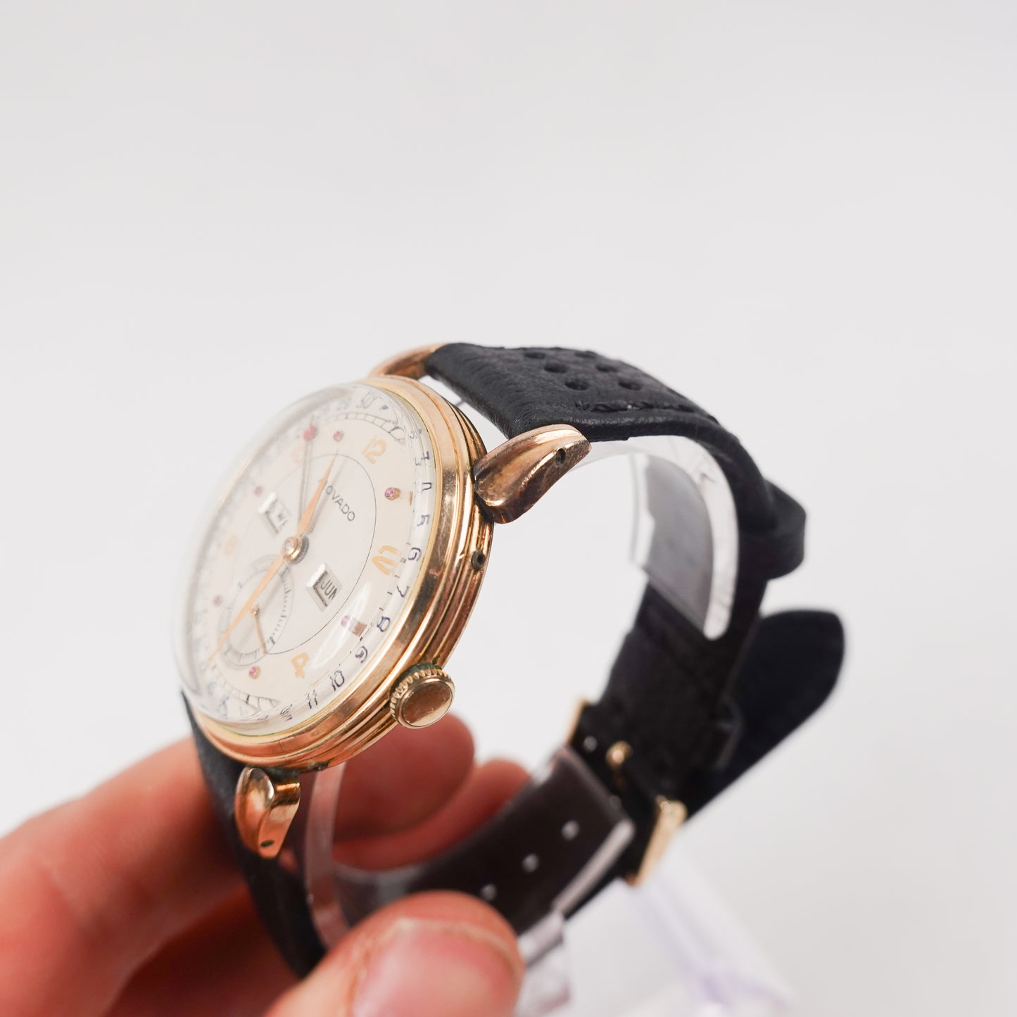 1940s Movado Triple Calendar Watch