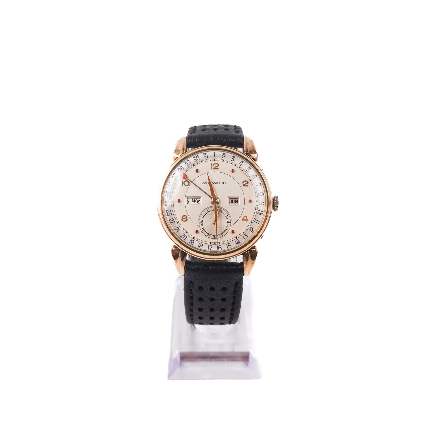 1940s Movado Triple Calendar Watch