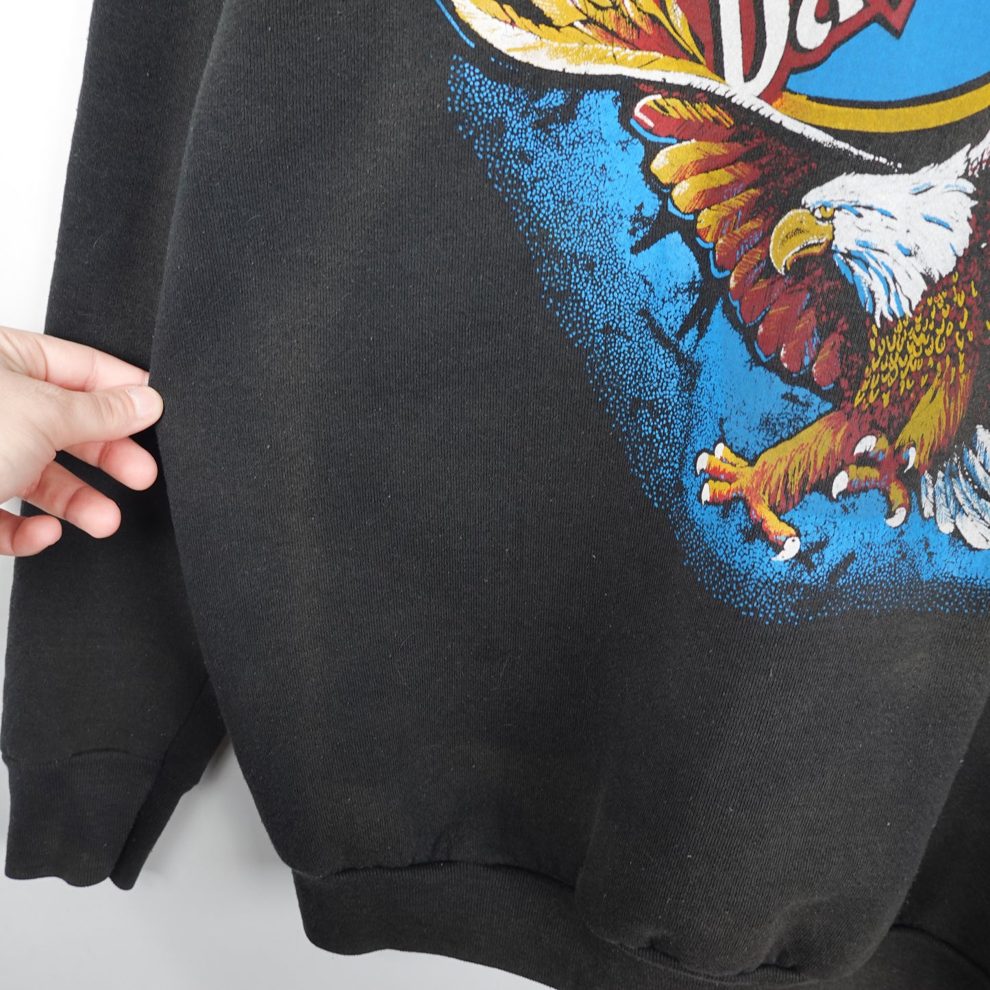 1980s Bootleg Harley Davidson Crewneck - Size XL