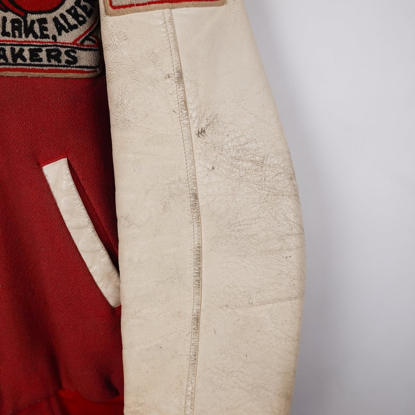 1987 School Skiing Letterman Jacket - Size XL