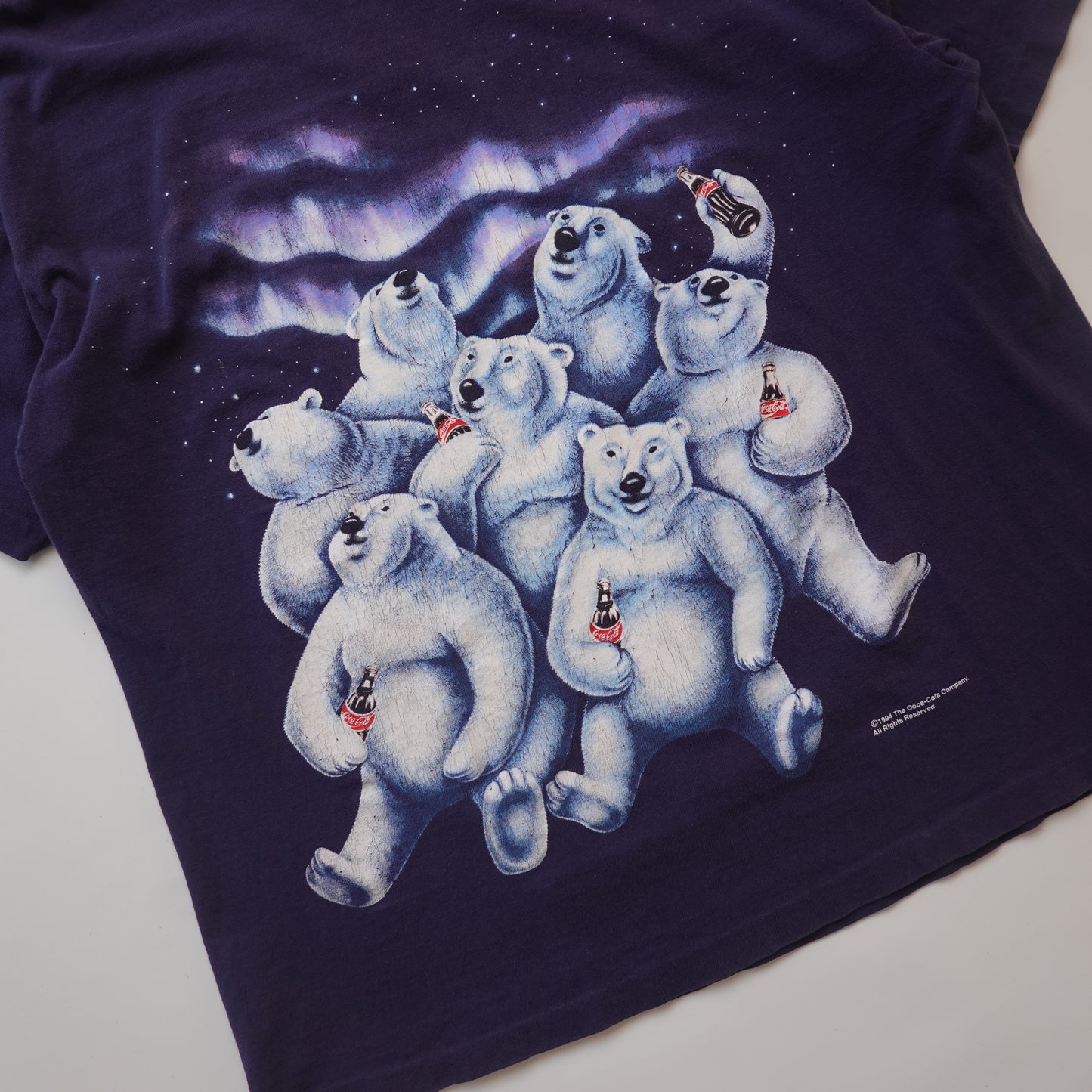 1994 Coca-Cola Polar Bear Tee - Size L
