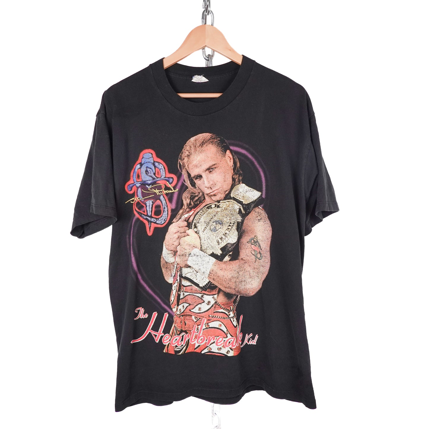 1996 Wrestlemania XII Sean Michaels Tee - Size XL