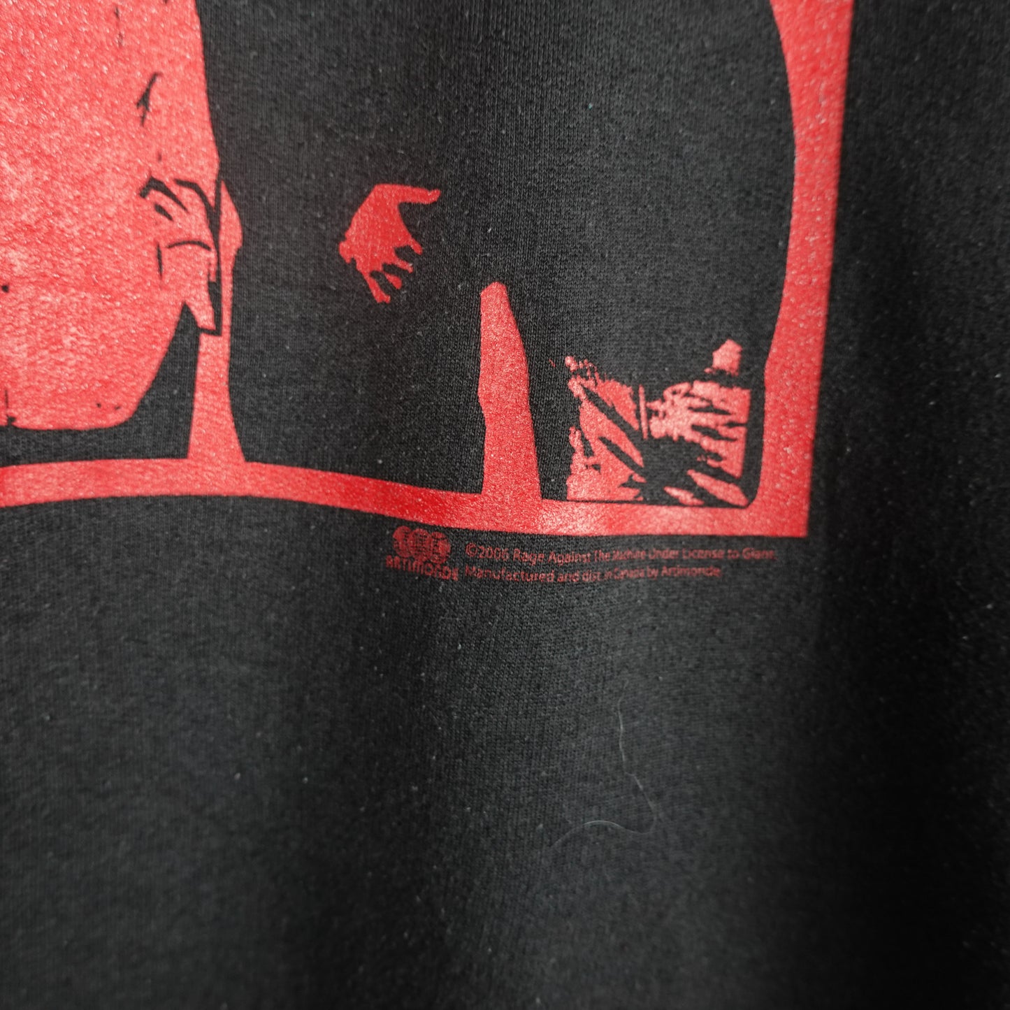 2006 Rage Against The Machine Hoodie - Size L