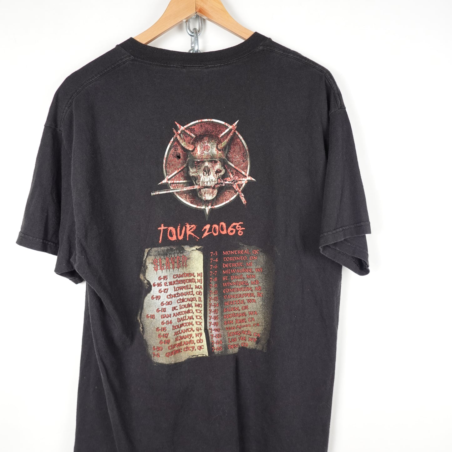 2006 Slayer Tour Tee - Size L