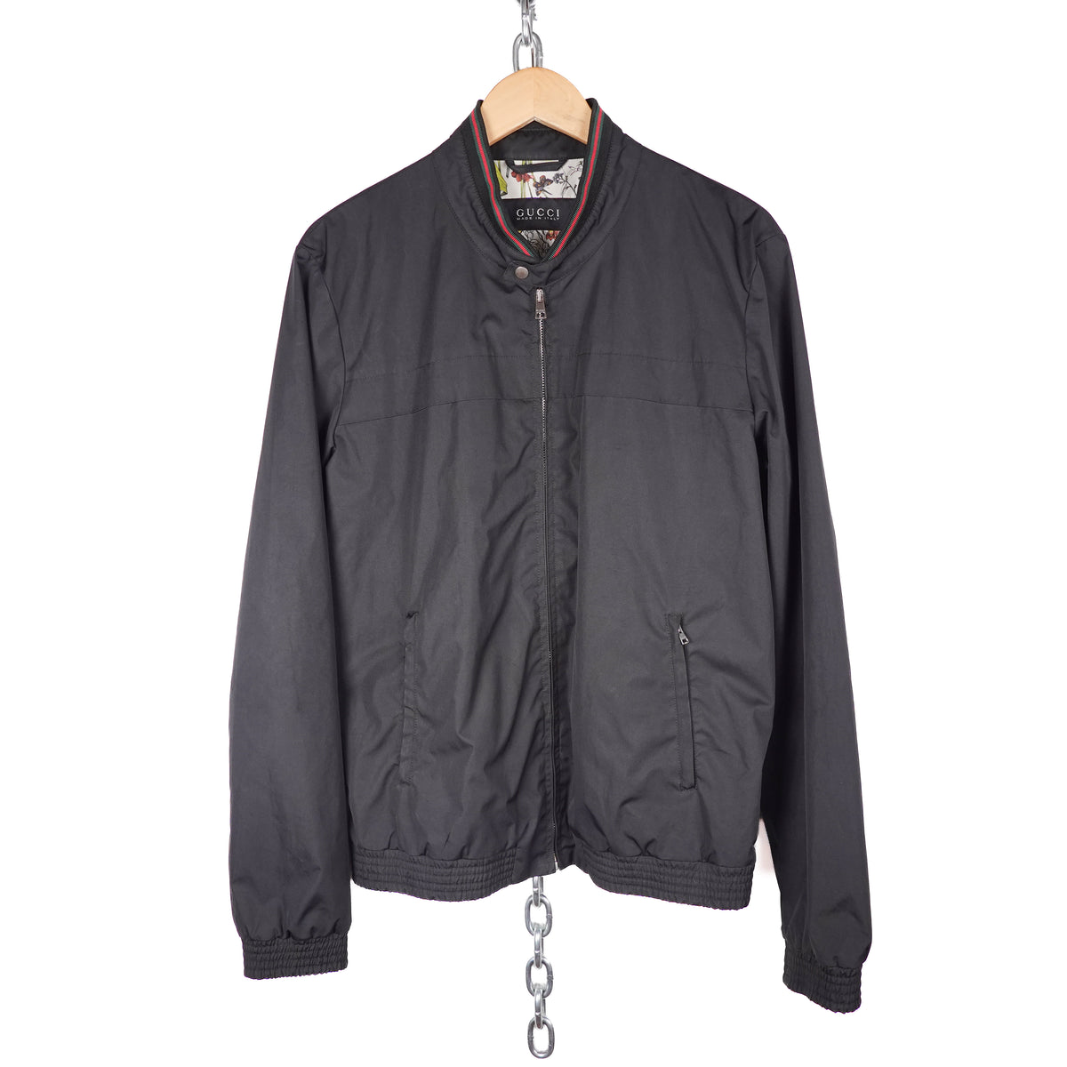 AW2012 Gucci Nylon Bomber Jacket - Size 50