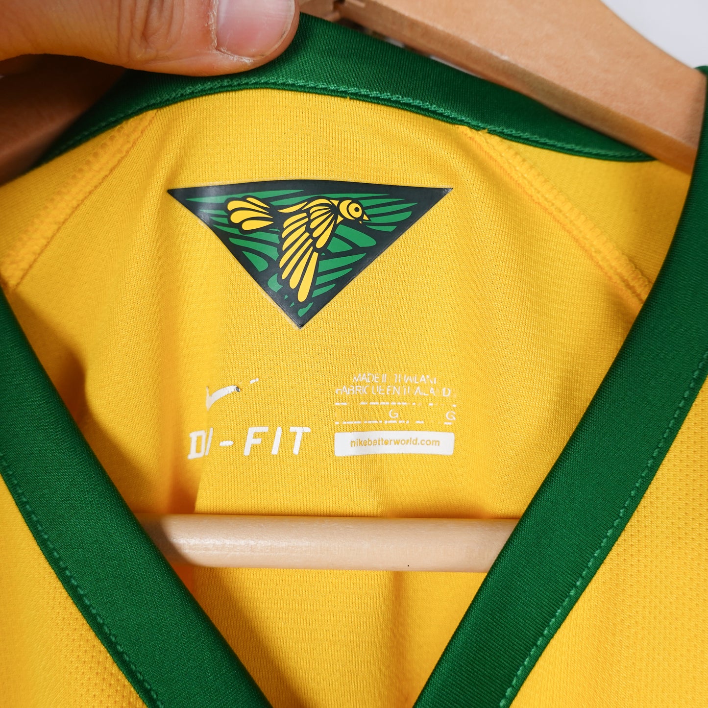 2014 Nike Brazil Dri-Fit Jersey - Size L