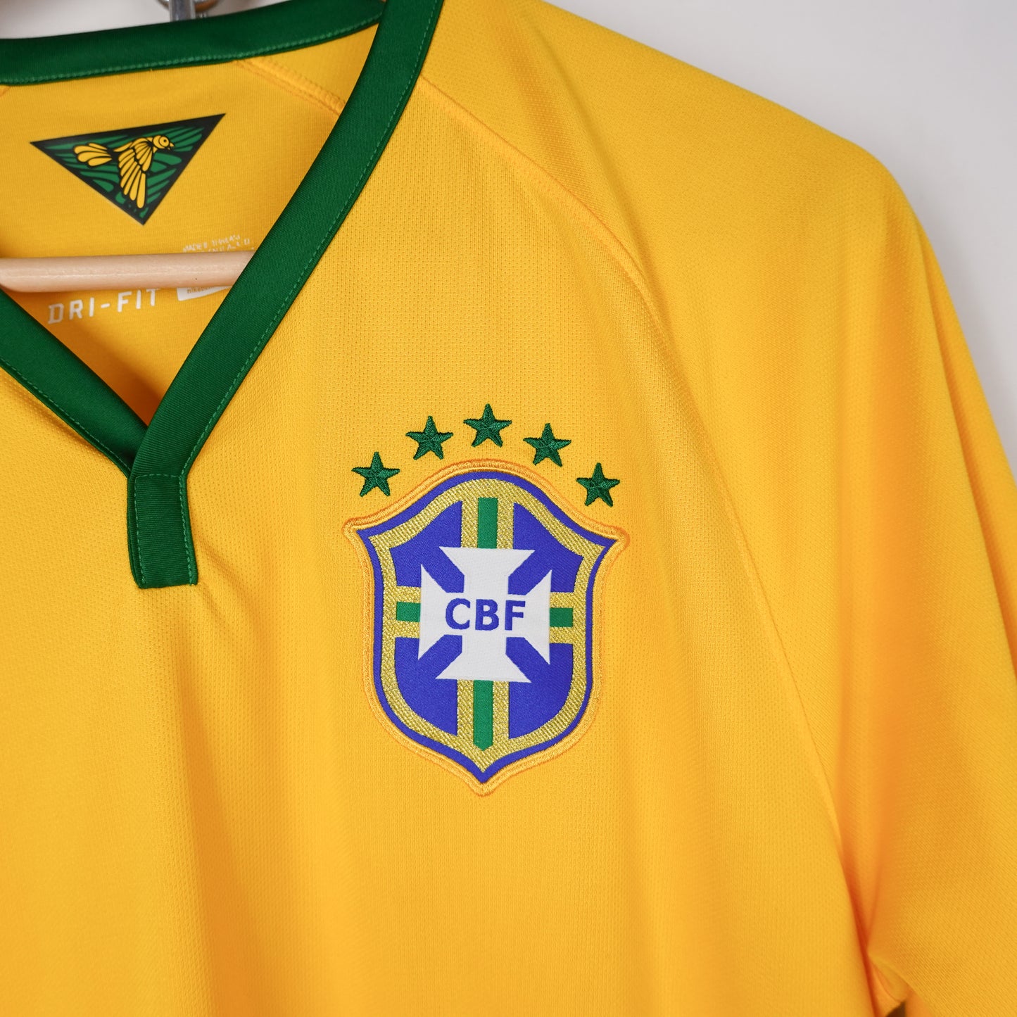 2014 Nike Brazil Dri-Fit Jersey - Size L