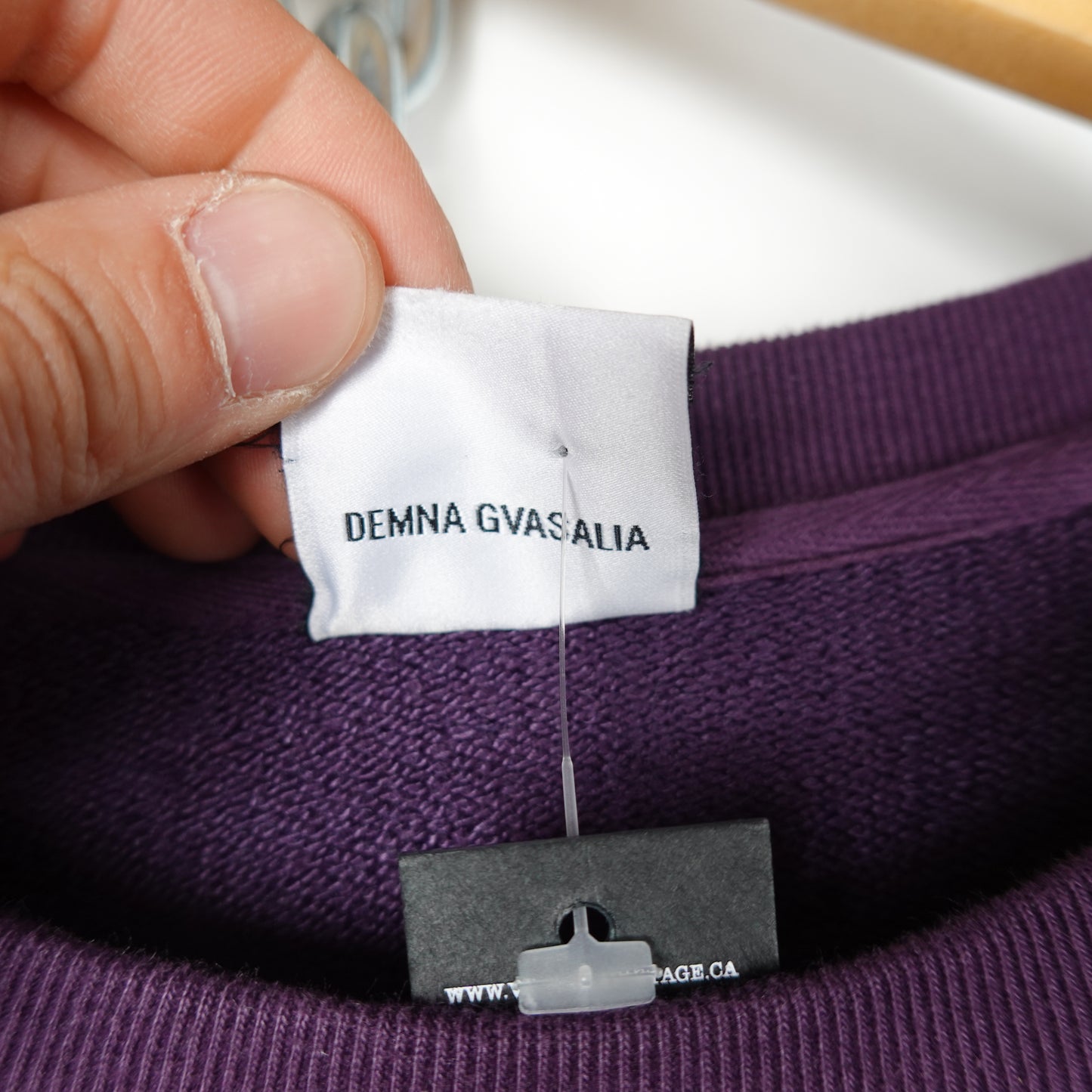 Vetements Unskinny Oversized Crewneck - Size S