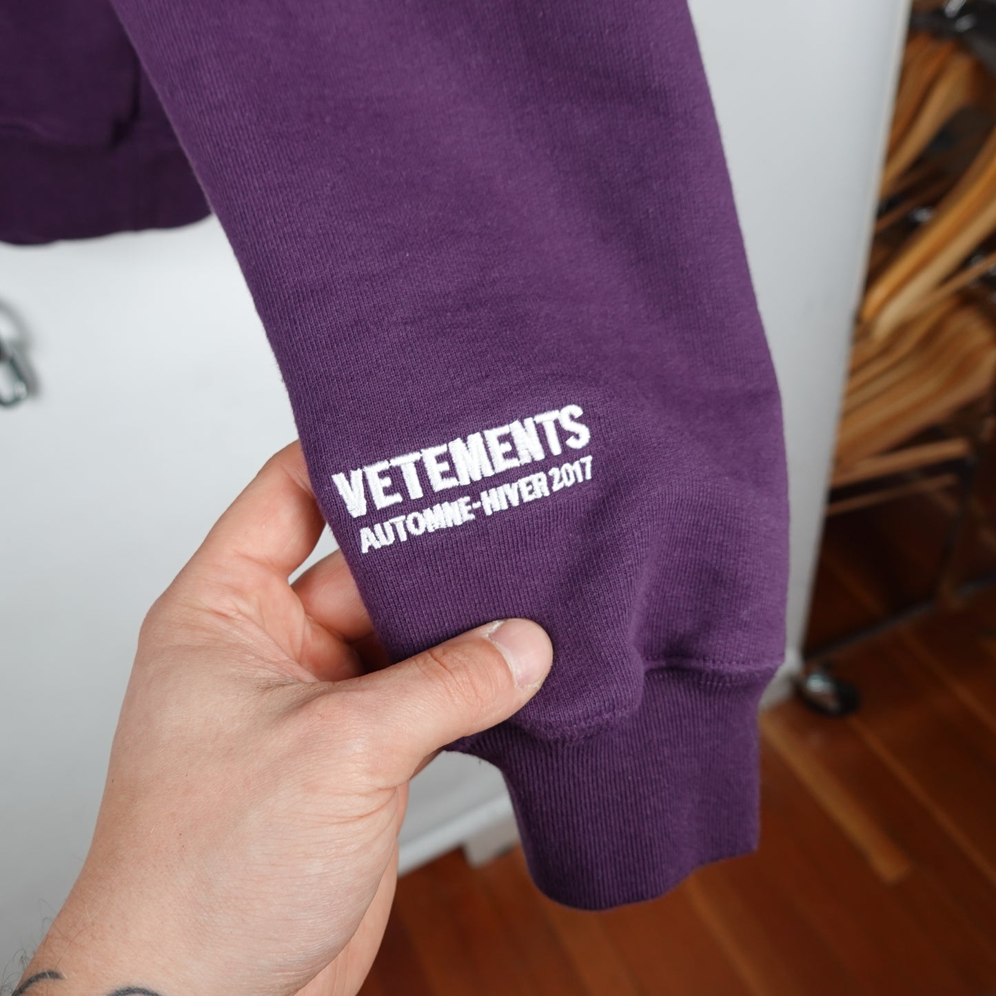 Vetements Unskinny Oversized Crewneck - Size S