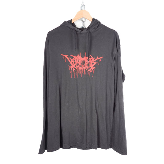 Vetements Metal City Thin Oversized Hoodie - Size XS