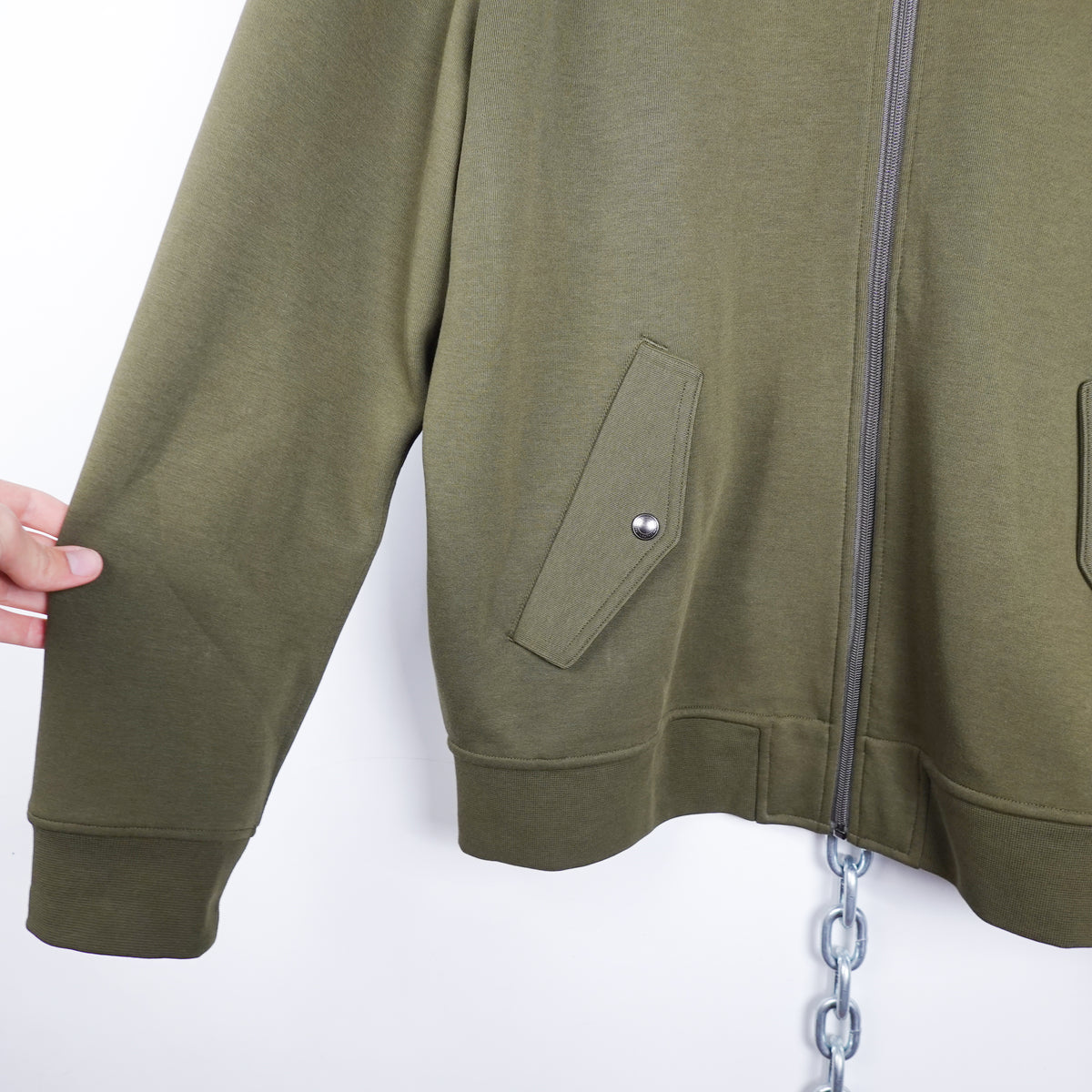 Polo RL Green Light Bomber Sweater - Size XL