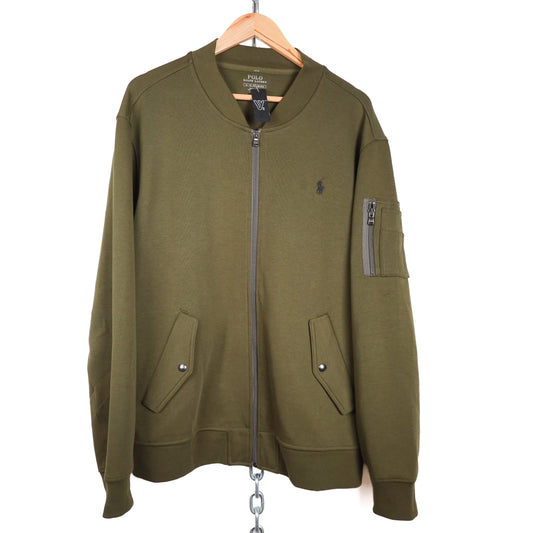 Polo RL Green Light Bomber Sweater - Size XL