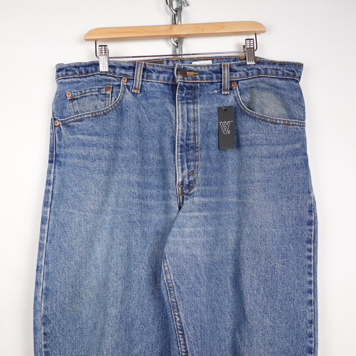 Vintage Levi's 550 Blue Denim Pants - Size 36