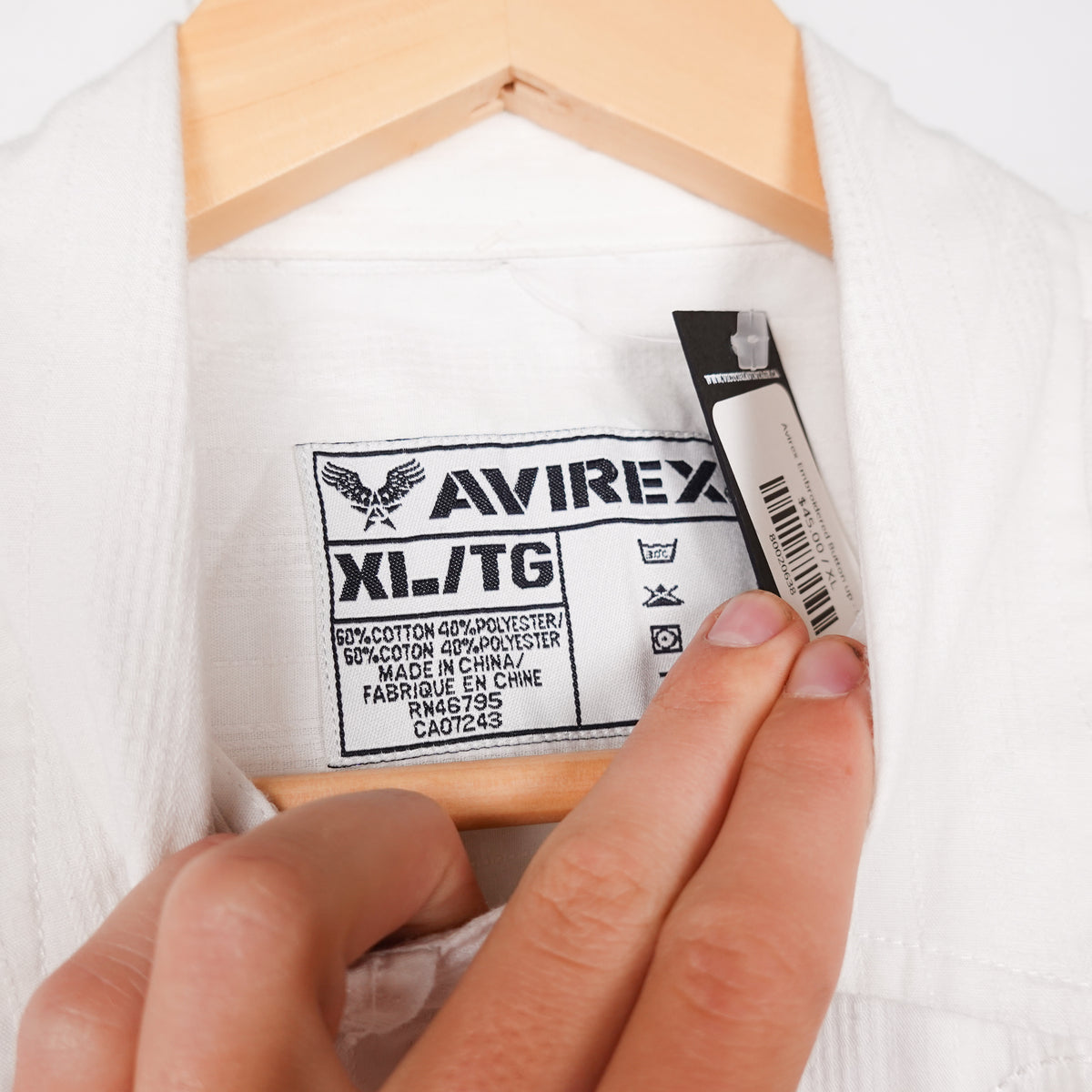 Avirex Embroidered Button up - Size XL