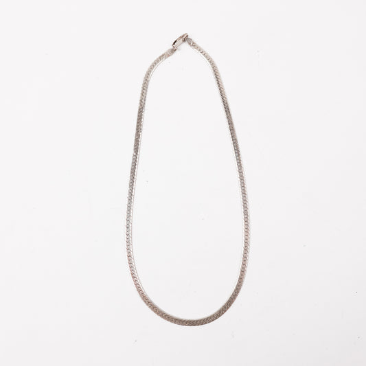 20.5" 925 Silver Herringbone Chain - 21.5 Grams