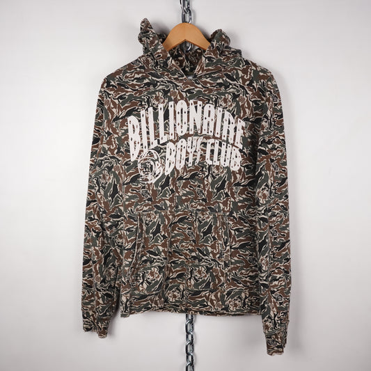 BBC Camo Spell Out Hoodie - Size L