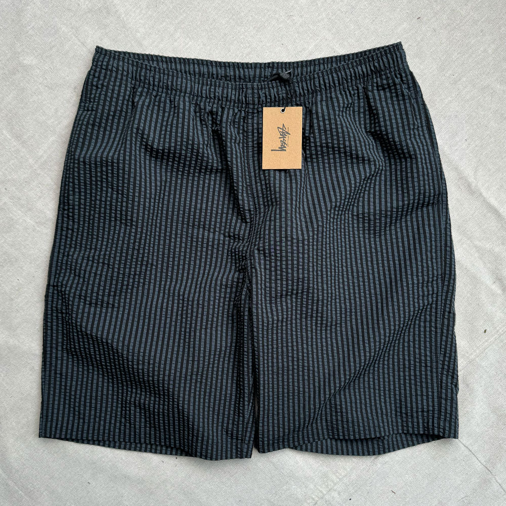 Stussy Seersucker Beach Short - Size XXL
