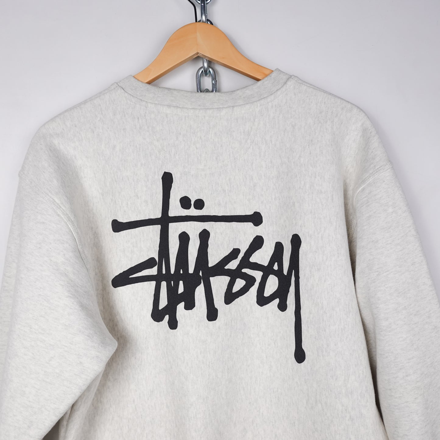 Stussy Logo Crewneck - Size M