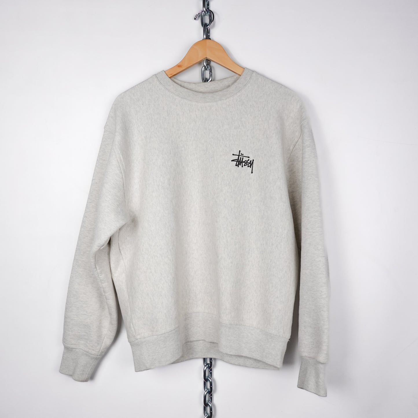 Stussy Logo Crewneck - Size M