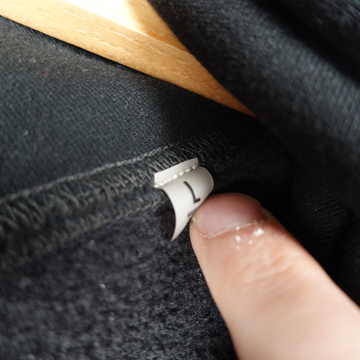 FOG Essentials Black Hoodie - Size L