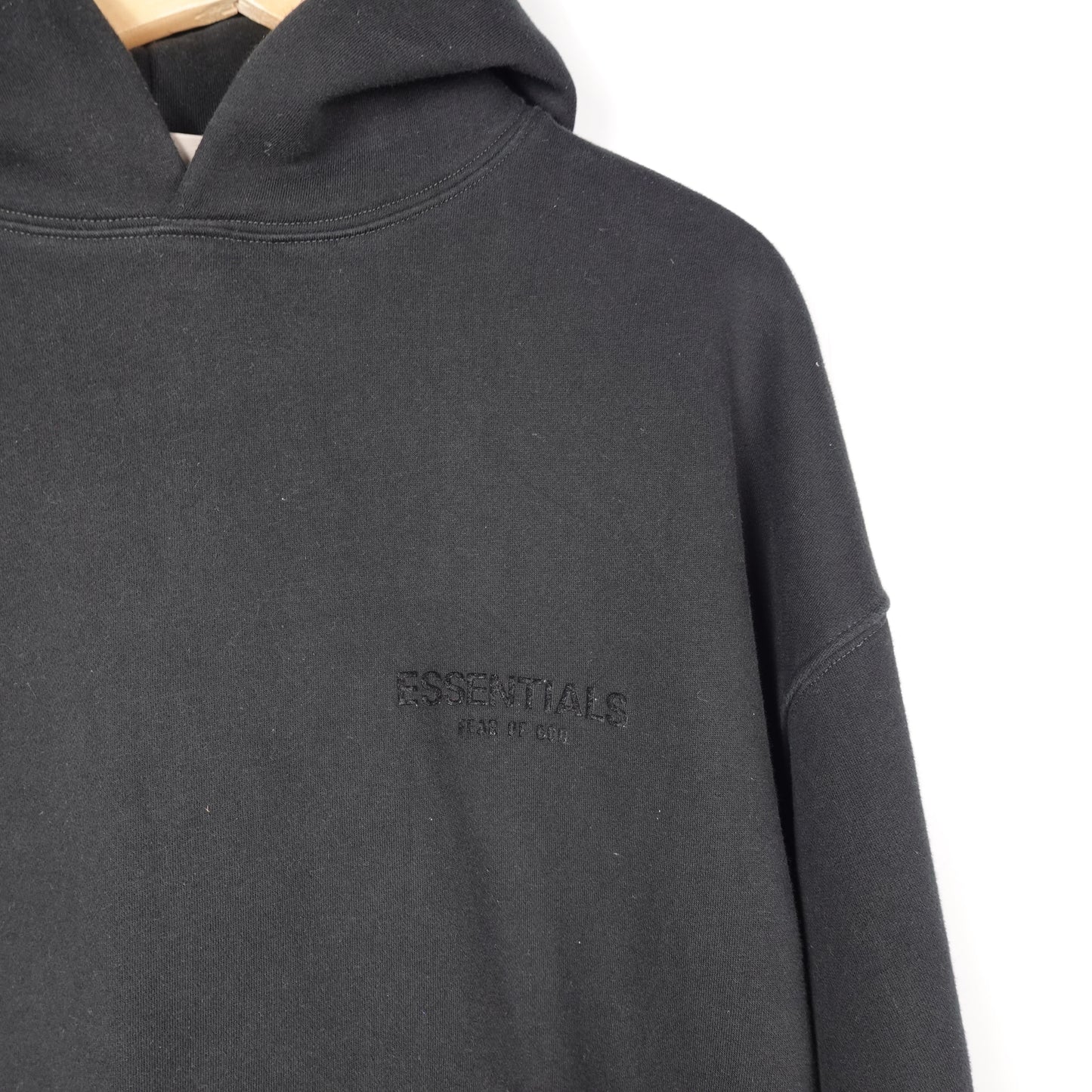 FOG Essentials Black Hoodie - Size L