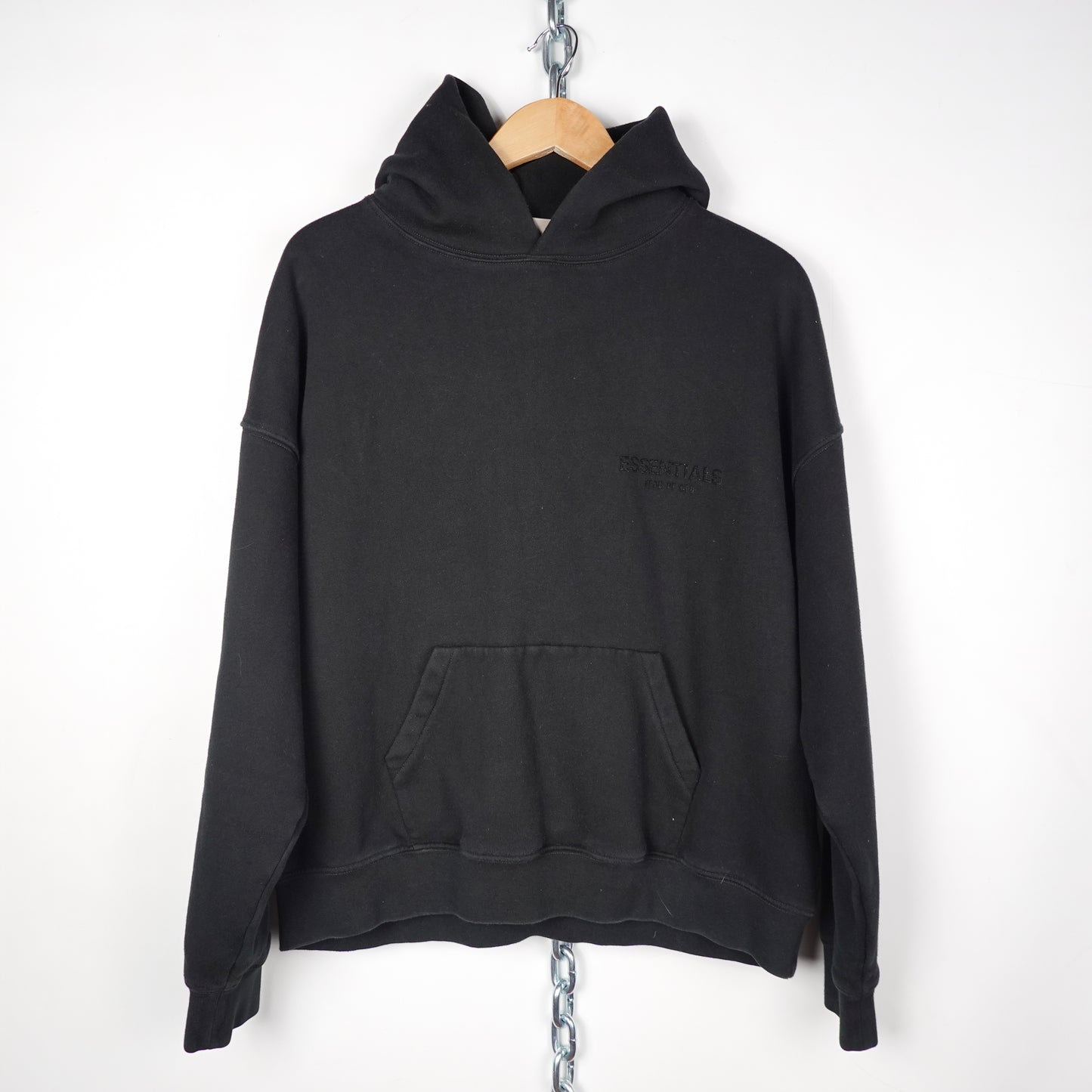 FOG Essentials Black Hoodie - Size L