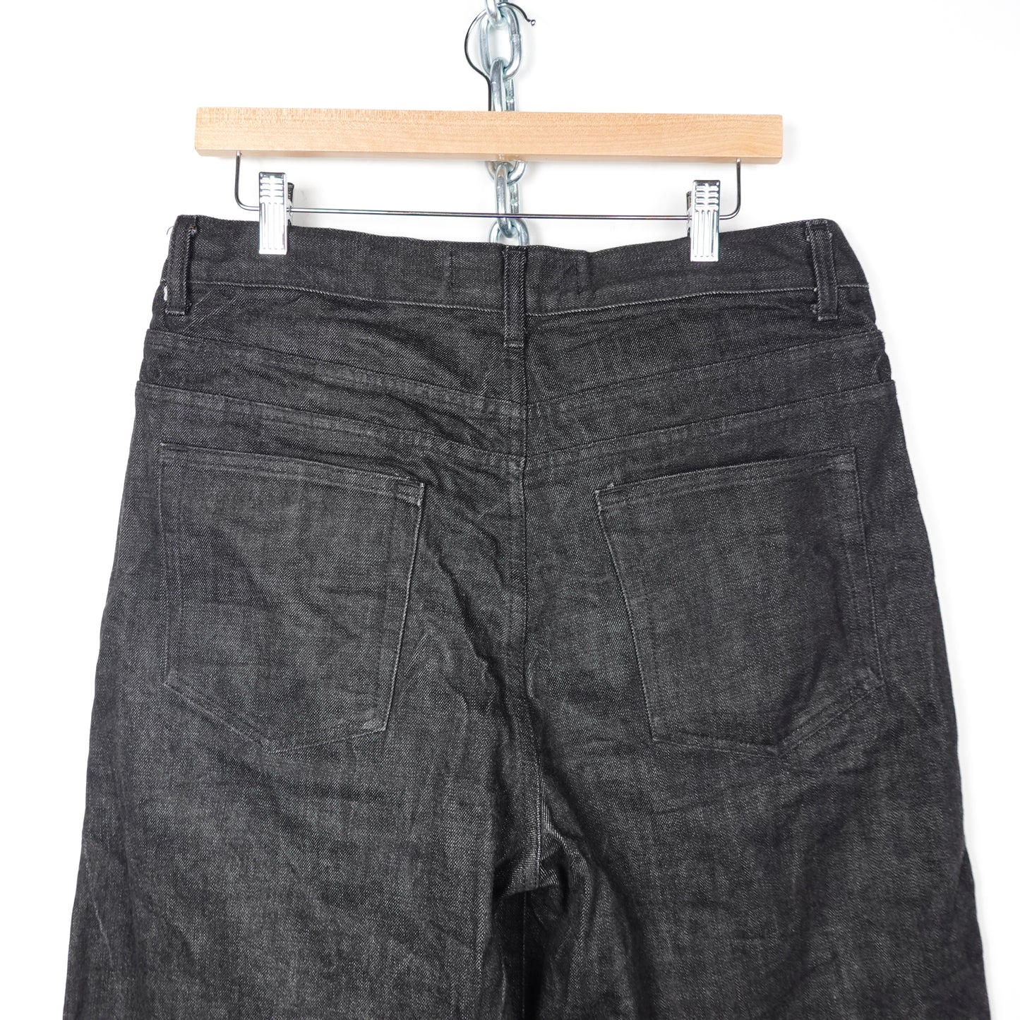 No Faith Studios Black Denim Pant - Size 32