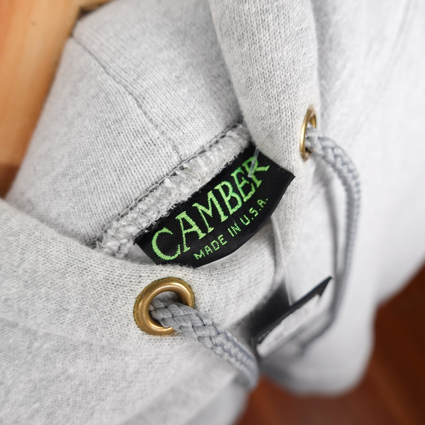 Camber Blank Grey Hoodie - Size L