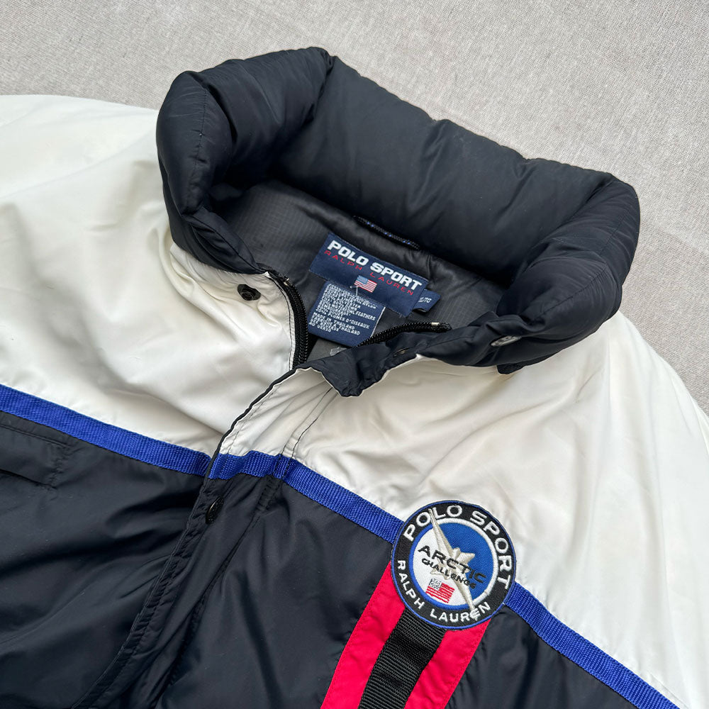 1990s Polo Sport Arctic Challenge Puffer - Size XL