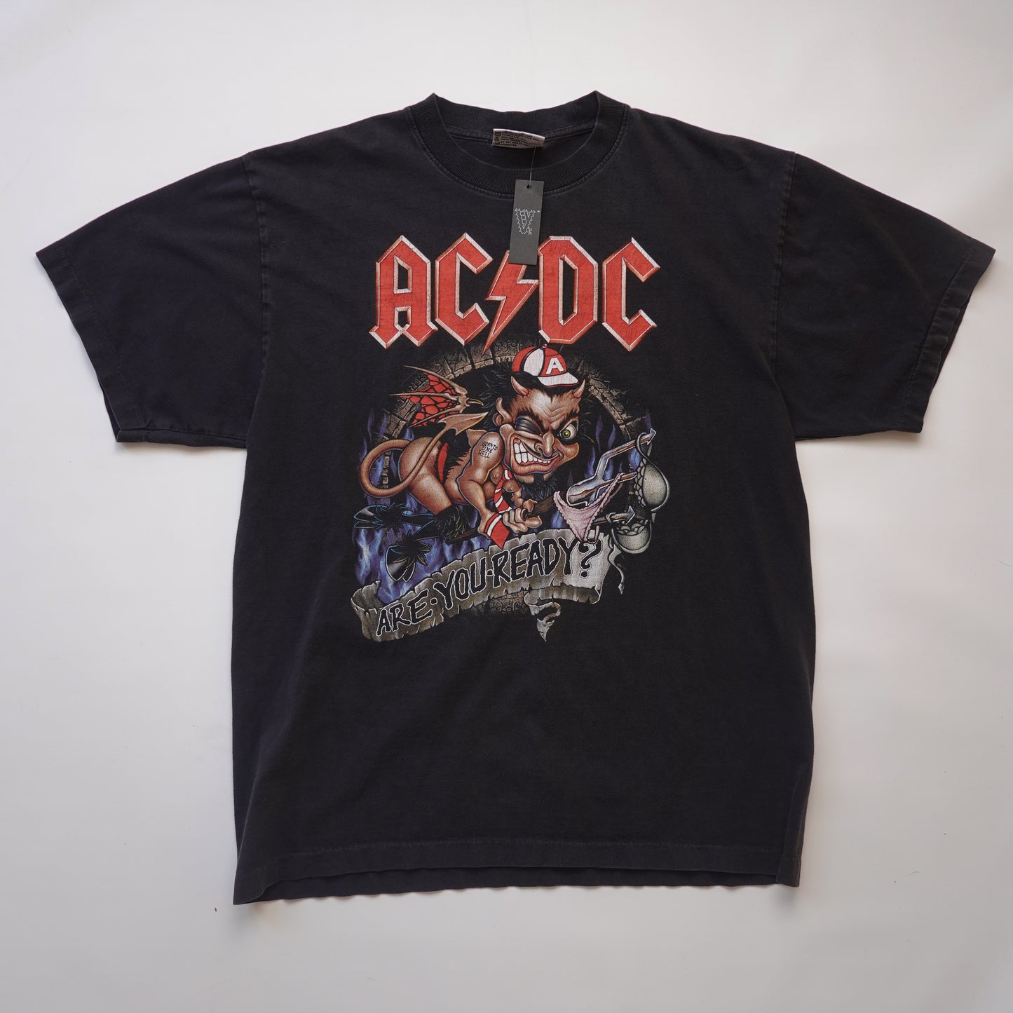 Vintage AC/DC Tee - Size XL