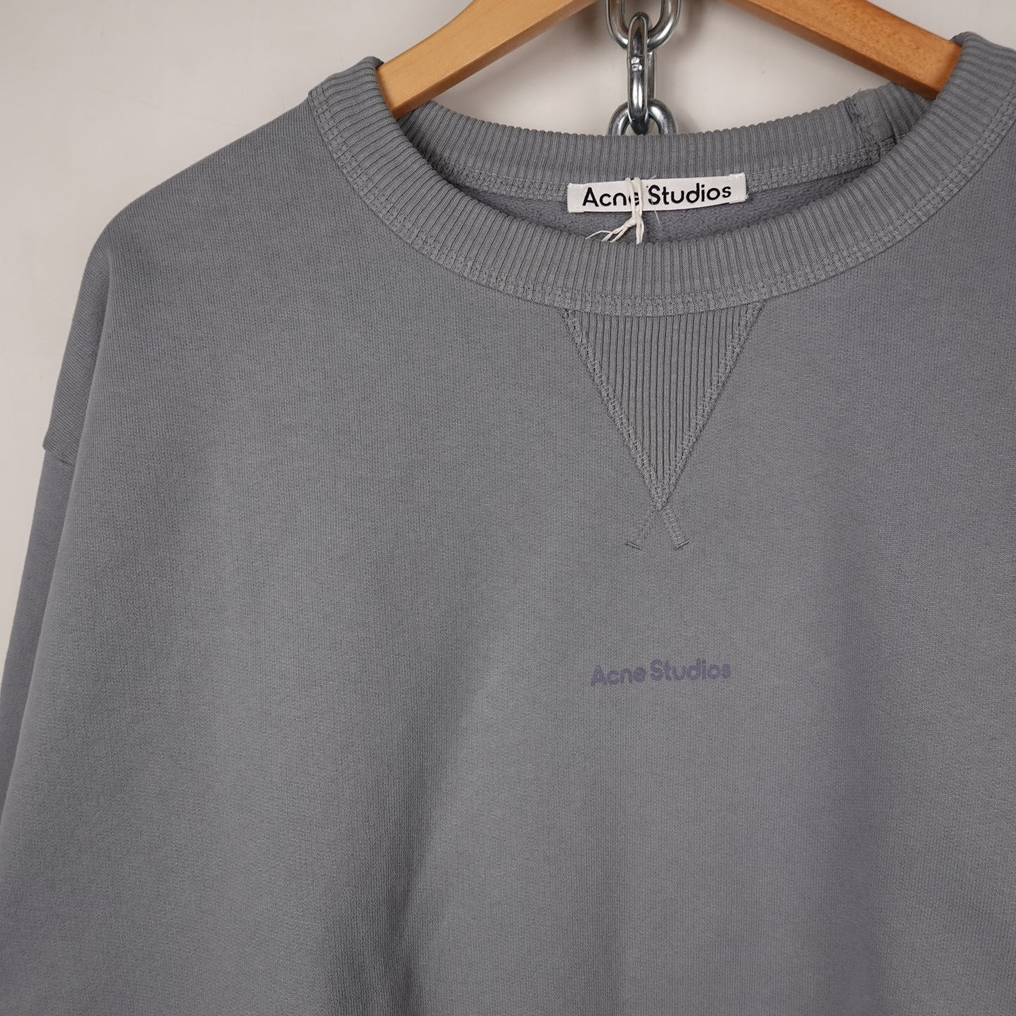 Acne Studios Stamp Logo Crewneck - Size L