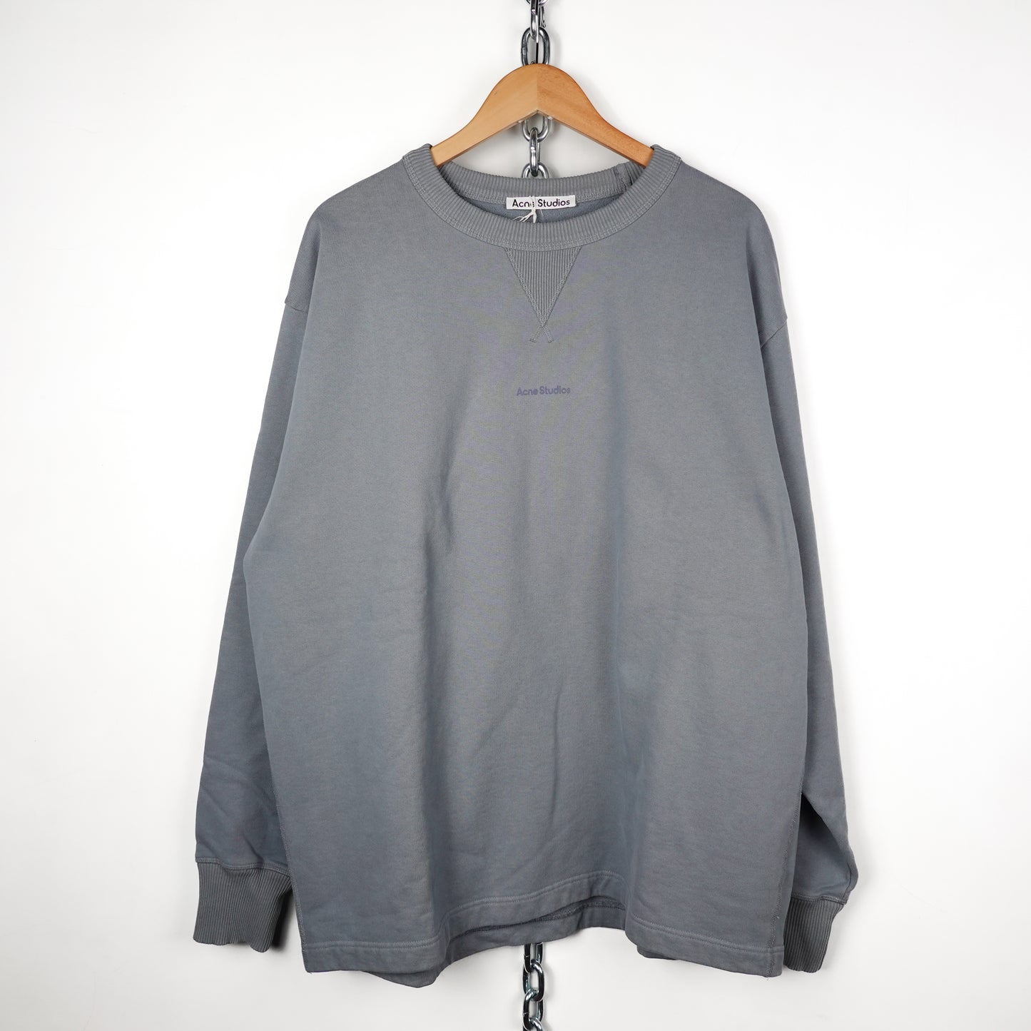 Acne Studios Stamp Logo Crewneck - Size L