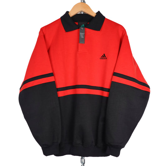 1990s Adidas Equipment Button Sweater - Size L