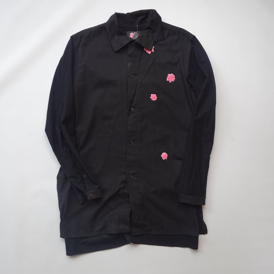 Y-3 x Adidas Flower Dress Shirt - Size M