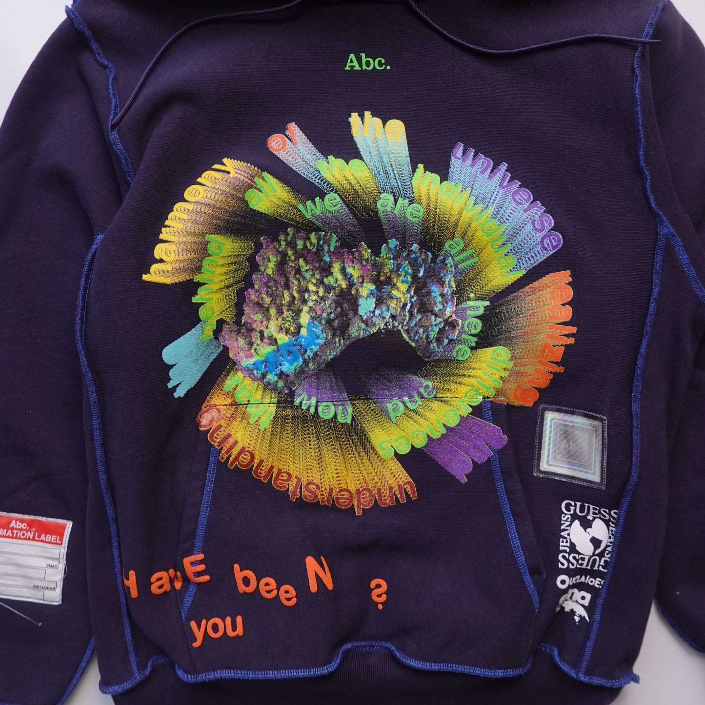 Advisory Board Crystal Planet Saving Hoodie NAVY - Size M