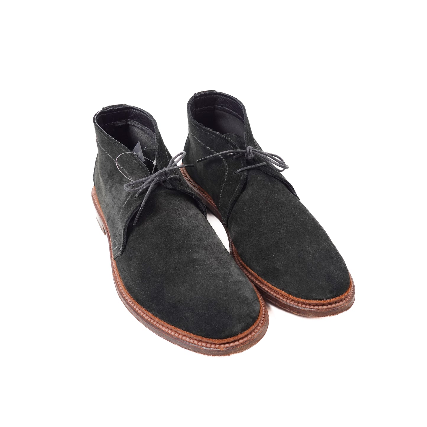 Alden 1497 Unlined Chukka Boot Black Suede - Size 10