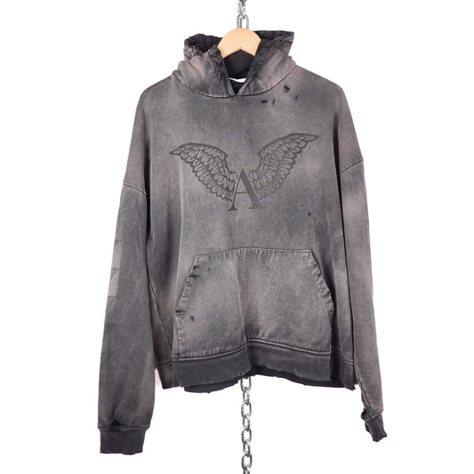Alexander Digenova Distressed Hoody - Size 2