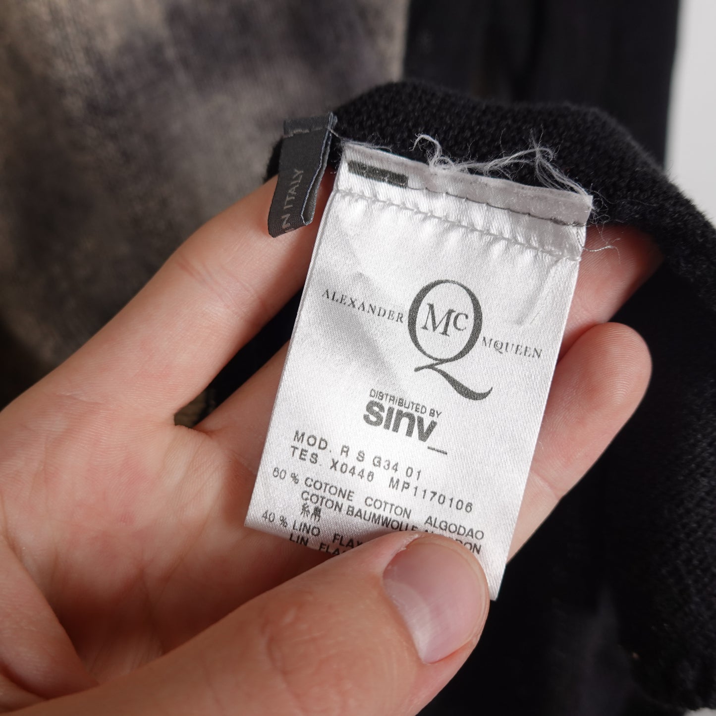 Alexander McQueen Oversized Knit Sweater - Size L