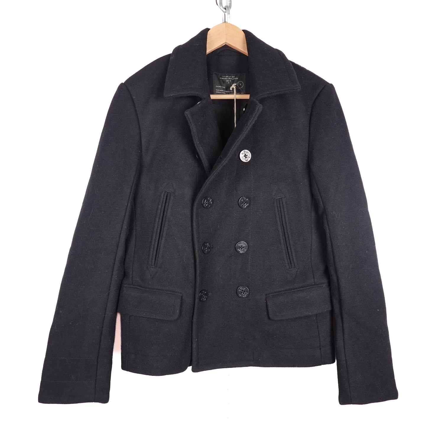 All Saints Komatsu Pea Coat - Size S