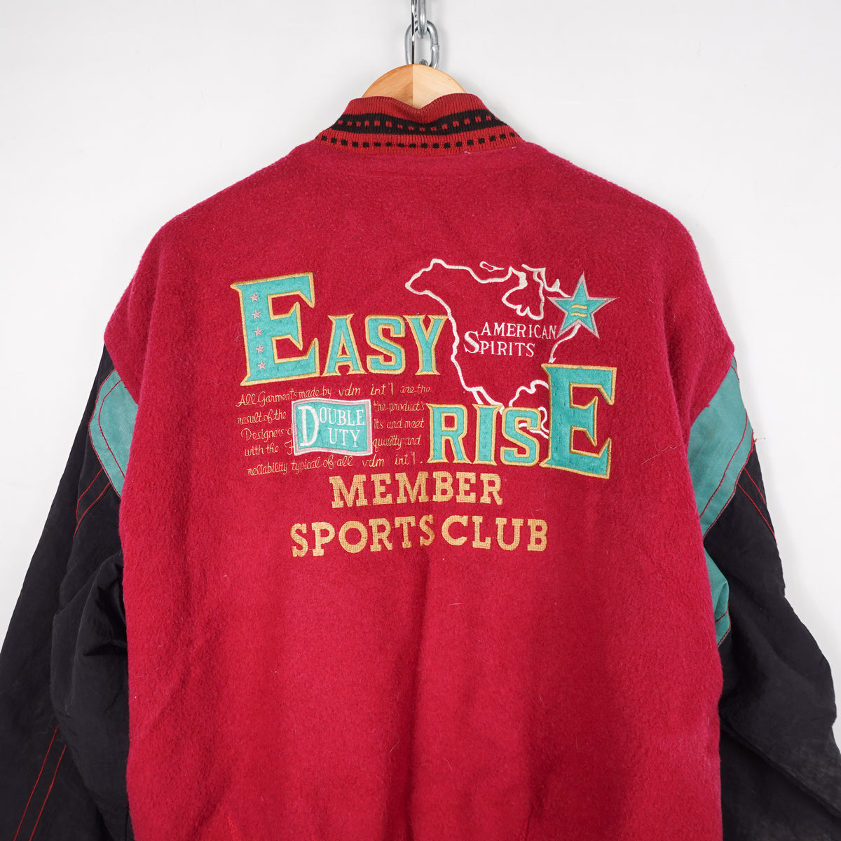 Vintage American Spirits Varsity Jacket - Fits 2XL