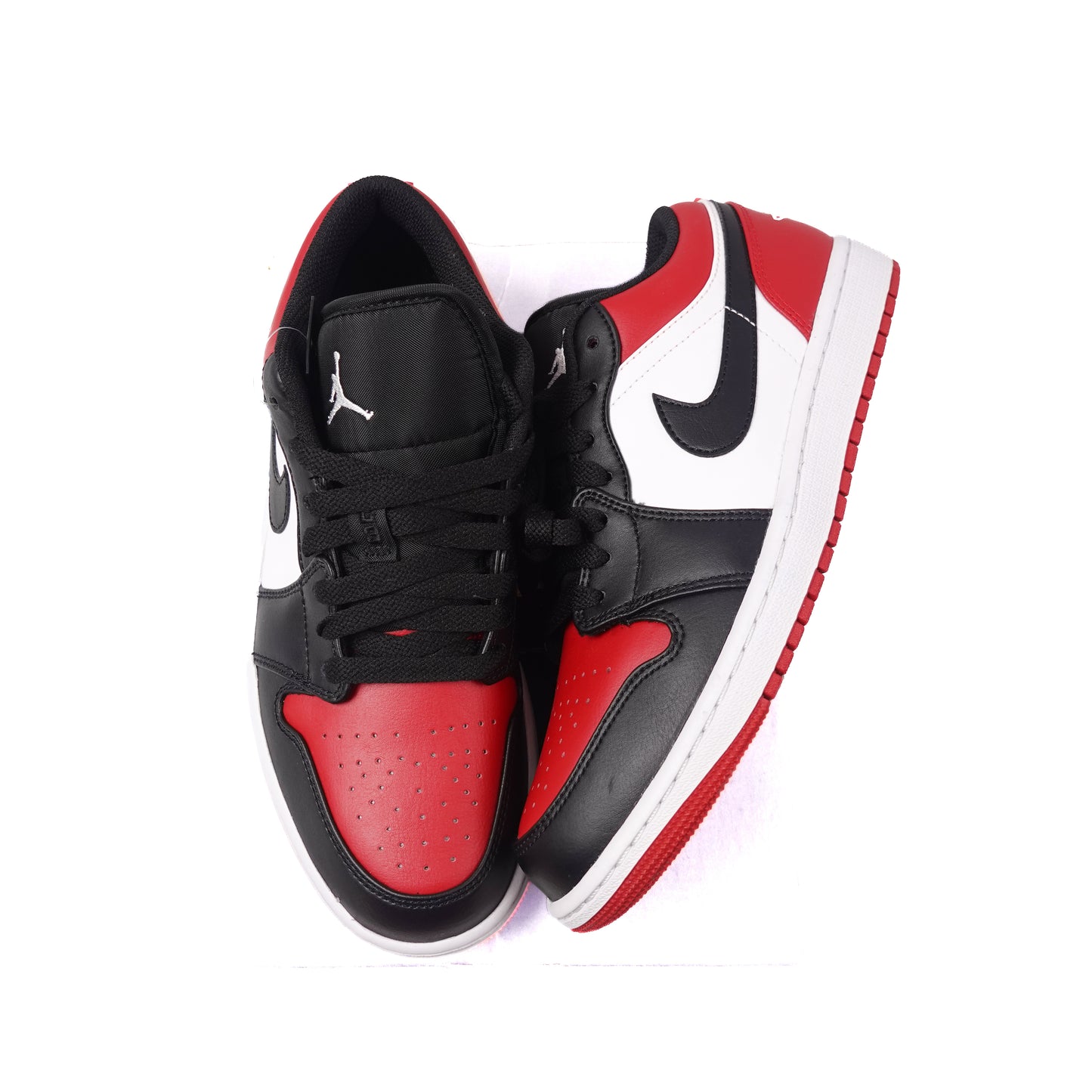 Jordan 1 Low Bred Toe - Size 8