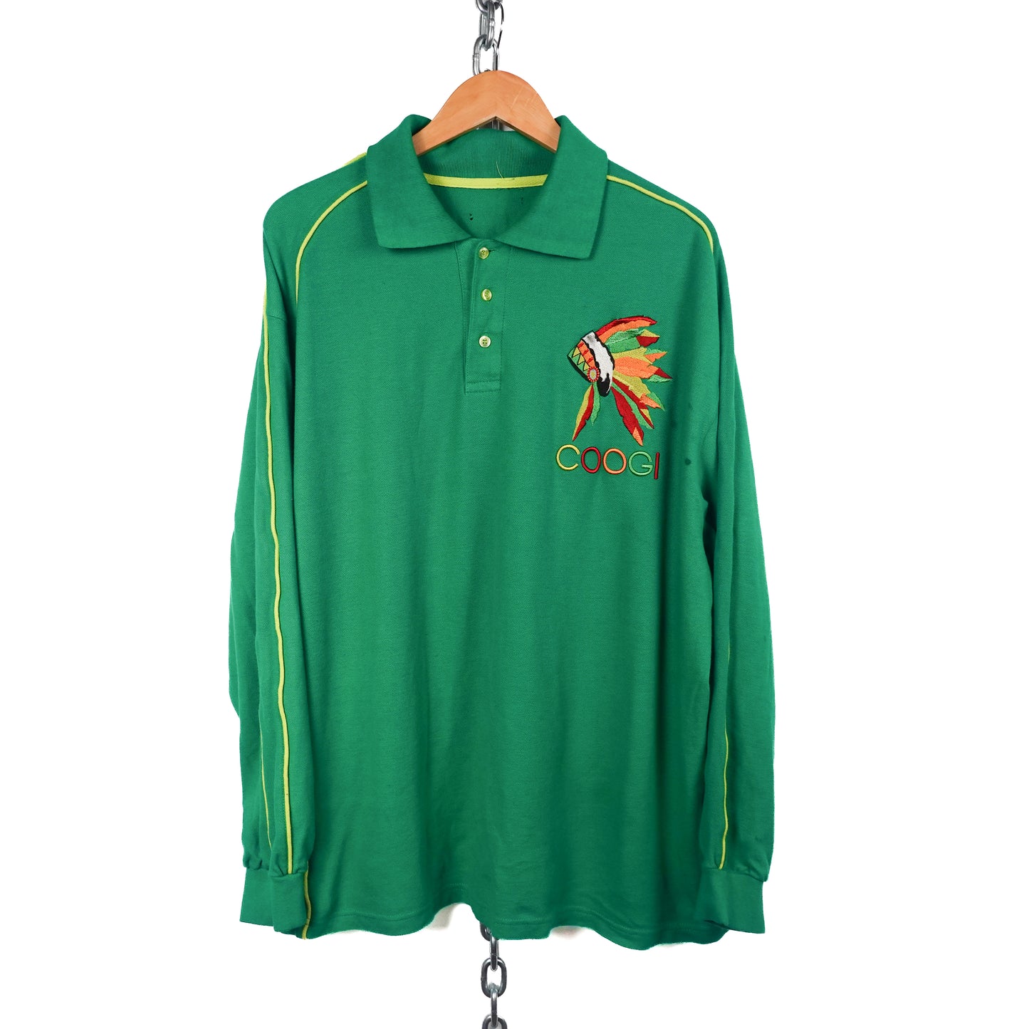 Coogi L/S Polo - Size XL